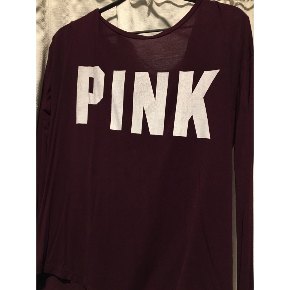 PINK VICTORIA SECRET’LONG SLEEVE TOP